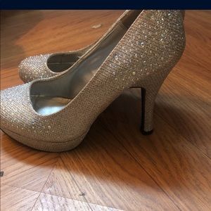 Silver heels